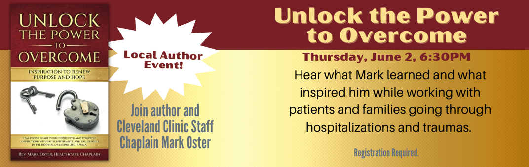 Unlock the Power to Overcome is Thursday, June 2 at 6:30 PM