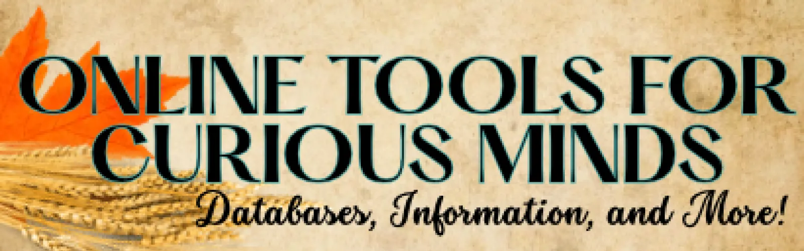 Online Tools for Curious Minds